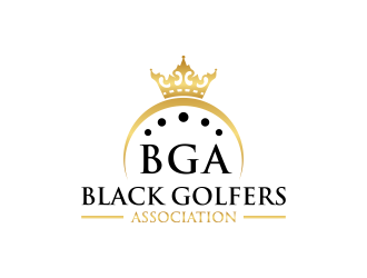 black golfers association (BGA) logo design by Humhum