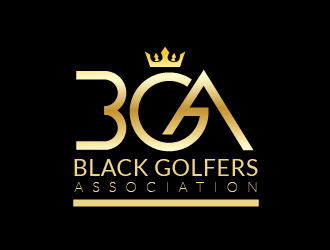 black golfers association (BGA) logo design by czars