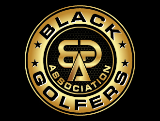 black golfers association (BGA) logo design by Suvendu