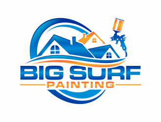 Big Surf Painting logo design by hidro