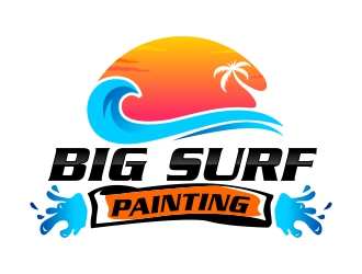 Big Surf Painting logo design by rizuki