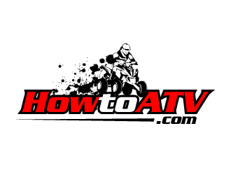 HowtoATV.com logo design by ElonStark