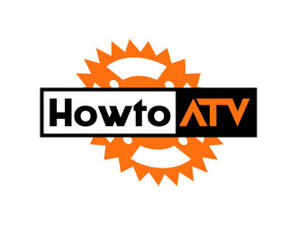 HowtoATV.com logo design by aryamaity