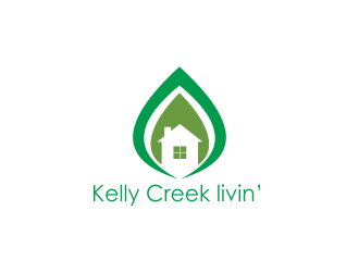Kelly Creek livin’ logo design by Greenlight