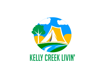 Kelly Creek livin’ logo design by Greenlight