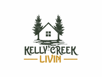 Kelly Creek livin’ logo design by hidro