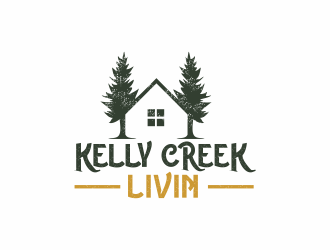 Kelly Creek livin’ logo design by hidro