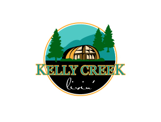 Kelly Creek livin’ logo design by chumberarto
