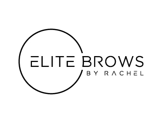 Elite Brows by Rachel logo design by BrainStorming