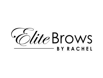 Elite Brows by Rachel logo design by Girly