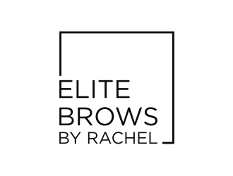 Elite Brows by Rachel logo design by ora_creative
