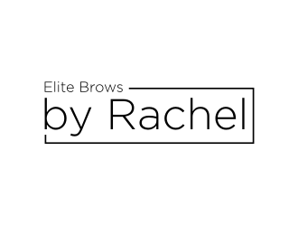 Elite Brows by Rachel logo design by xorn