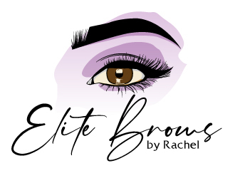 Elite Brows by Rachel logo design by ElonStark
