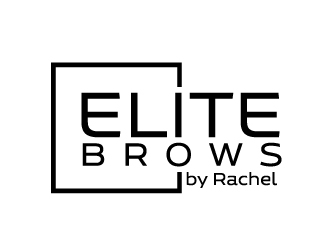Elite Brows by Rachel logo design by ElonStark