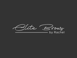 Elite Brows by Rachel logo design by christabel