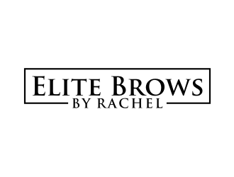 Elite Brows by Rachel logo design by puthreeone