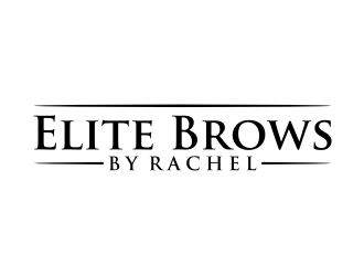 Elite Brows by Rachel logo design by puthreeone