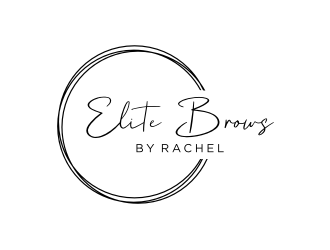 Elite Brows by Rachel logo design by vostre