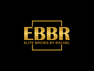 Elite Brows by Rachel logo design by Walv