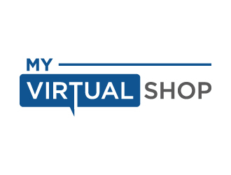 My Virtual Shop logo design by cybil