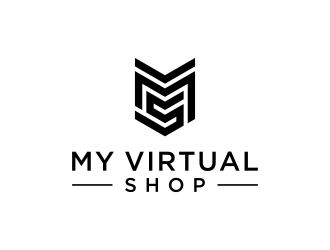 My Virtual Shop logo design by funsdesigns