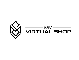 My Virtual Shop logo design by keylogo