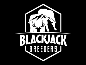 Blackjack Breeders logo design by M J