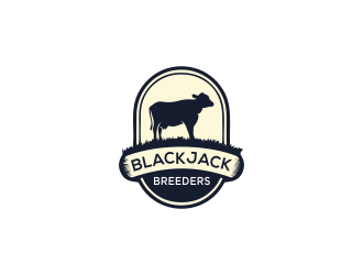 Blackjack Breeders logo design by MUNAROH