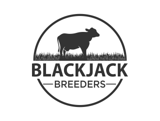 Blackjack Breeders logo design by MUNAROH