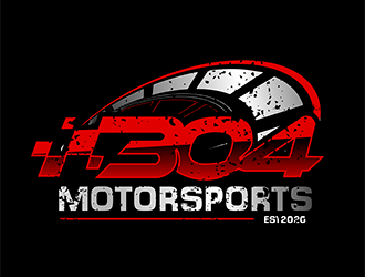 304Motorsports logo design by enzidesign
