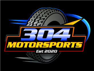 304Motorsports logo design by LogoQueen