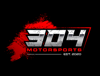 304Motorsports logo design by PRN123