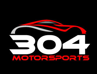 304Motorsports logo design by ElonStark