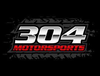 304Motorsports logo design by daywalker