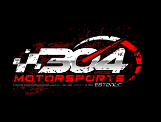 304Motorsports logo design by pencilhand