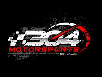 304Motorsports logo design by pencilhand