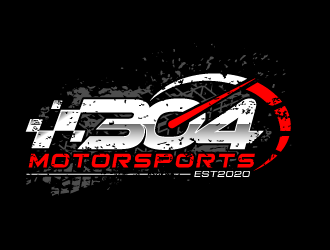 304Motorsports logo design by pencilhand
