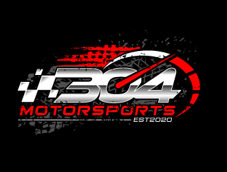 304Motorsports logo design by pencilhand