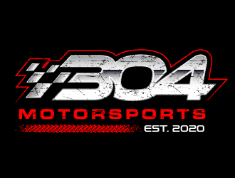 304Motorsports logo design by PRN123