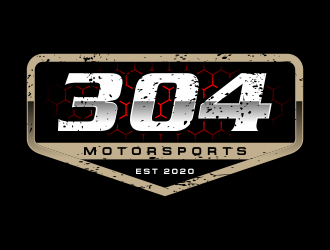 304Motorsports logo design by kopipanas
