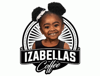 Izabellas Coffee logo design by Bananalicious