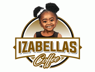 Izabellas Coffee logo design by Bananalicious