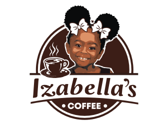 Izabellas Coffee logo design by coco