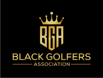 black golfers association (BGA) logo design by lintinganarto