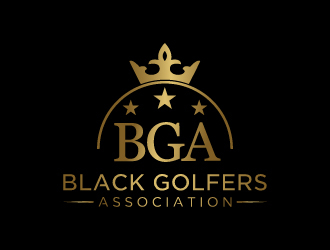 black golfers association (BGA) logo design by jonggol
