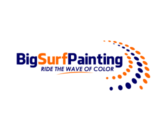 Big Surf Painting logo design by serprimero