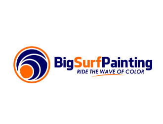 Big Surf Painting logo design by serprimero