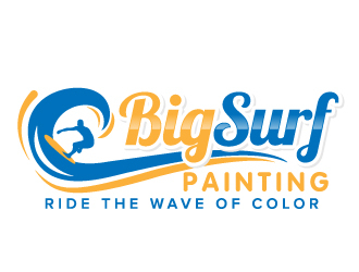 Big Surf Painting logo design by jaize