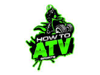 HowtoATV.com logo design by GETT