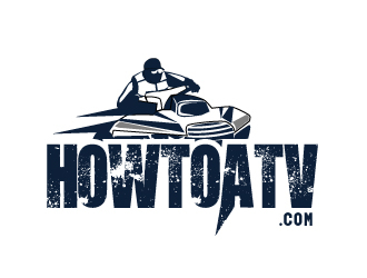 HowtoATV.com logo design by LogoQueen